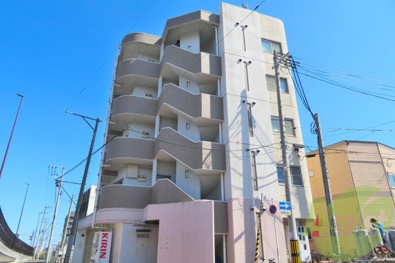仙台市若林区白萩町の賃貸マンションの外観