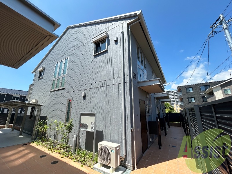 仙台市宮城野区小田原３丁目の賃貸アパートの外観