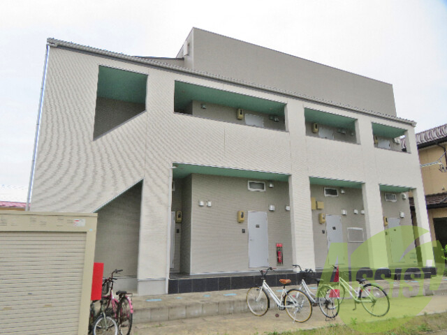 仙台市太白区東中田６丁目の賃貸アパートの外観