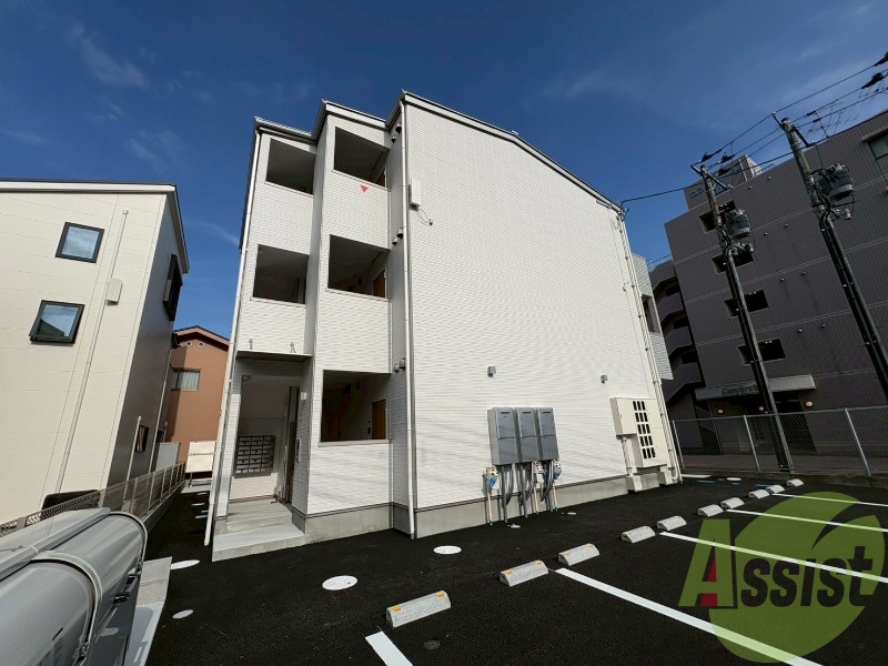 仙台市宮城野区宮千代２丁目の賃貸アパートの外観