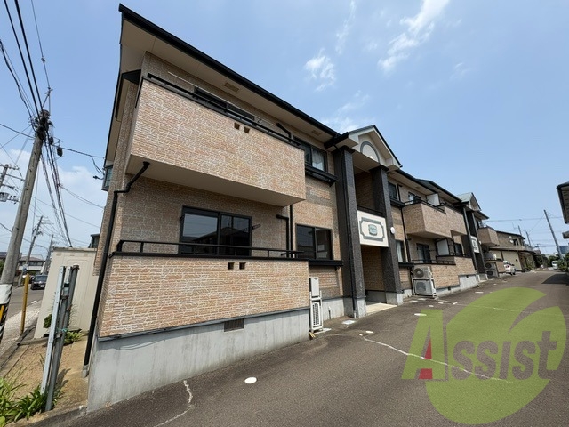 仙台市宮城野区福田町２丁目の賃貸アパートの外観