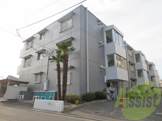 仙台市宮城野区新田２丁目の賃貸マンションの外観