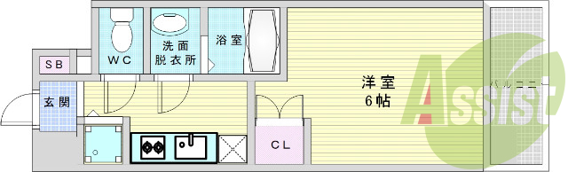 大阪市北区扇町　