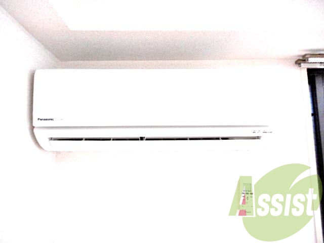 エアコンも付いています!快適に過ごせますね! エアコンも付いています!快適に過ごせますね!