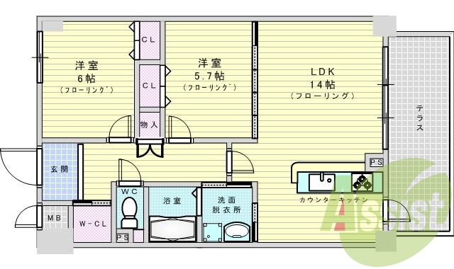 間取図
