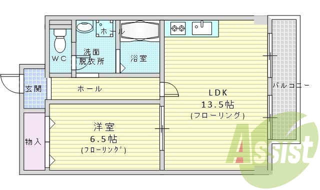 3階の間取り図