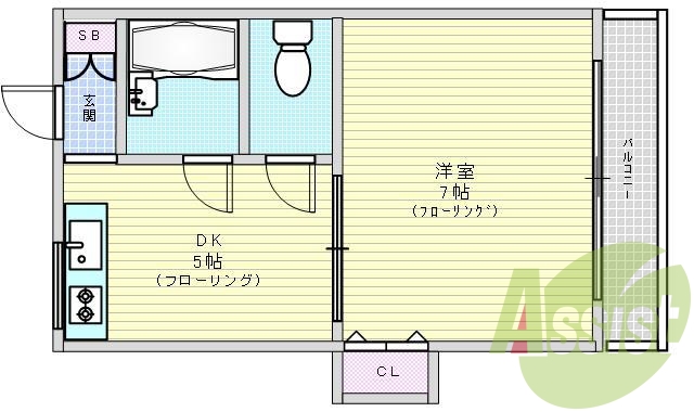 吹田市広芝町「ローズハイツ」
