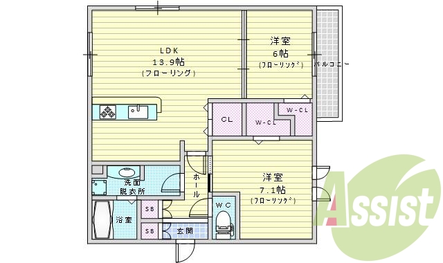 間取図