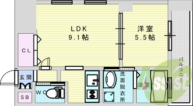 間取図
