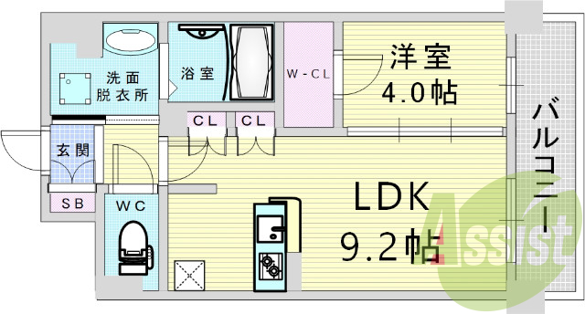 大阪市北区大淀中。