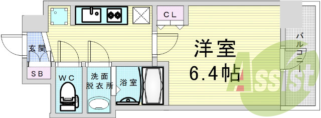 大阪市北区大淀中。