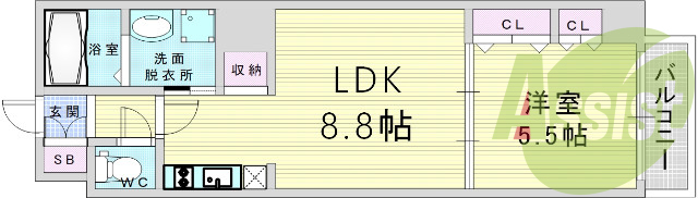 北区天満。CIFI大阪天満