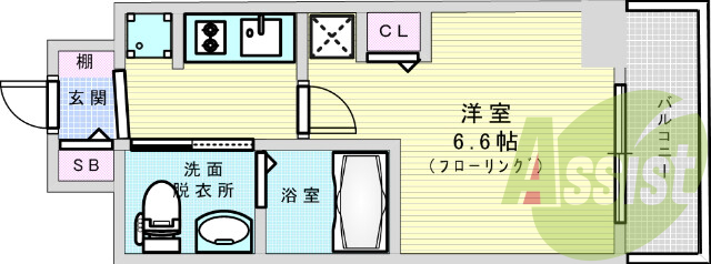 11階の間取り図