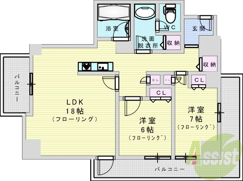間取図