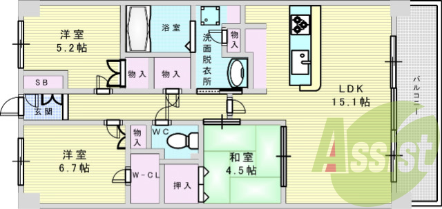 間取図