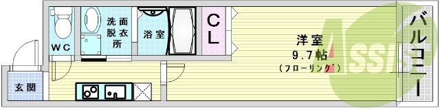 大阪市西淀川区。フジパレス野里公園