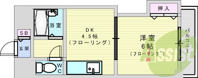 11階の間取り図