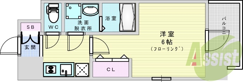 12階の間取り図