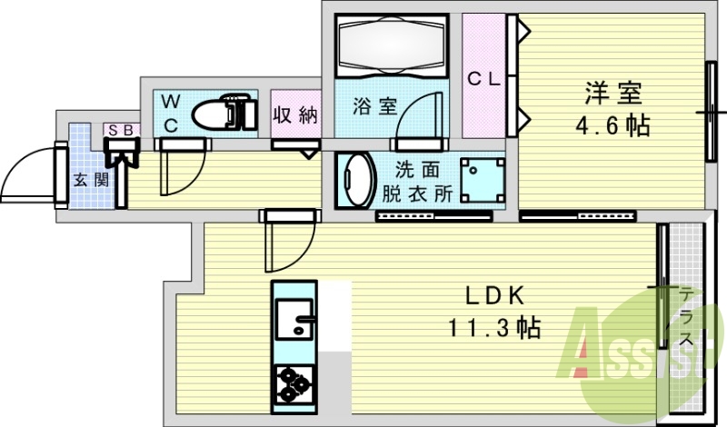 間取図