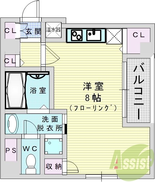 北区天神橋。コンフォール南森町。