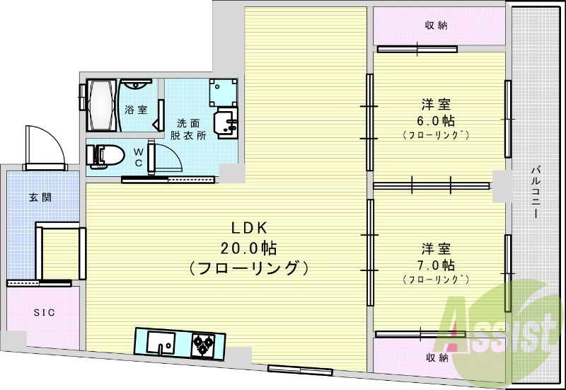 大阪市福島鷺洲。大森ビル1