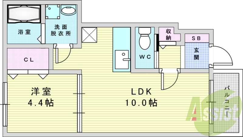 間取図