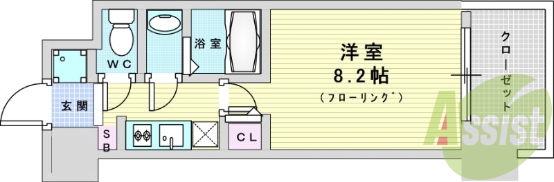 12階の間取り図