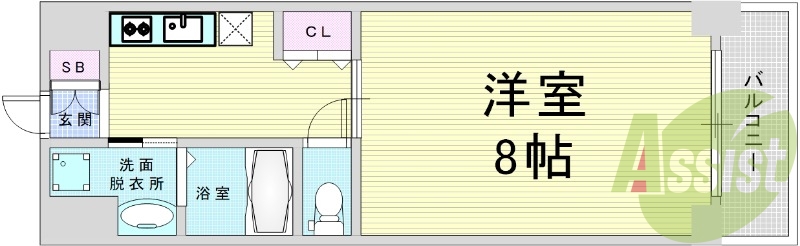 大阪市北区長柄中。