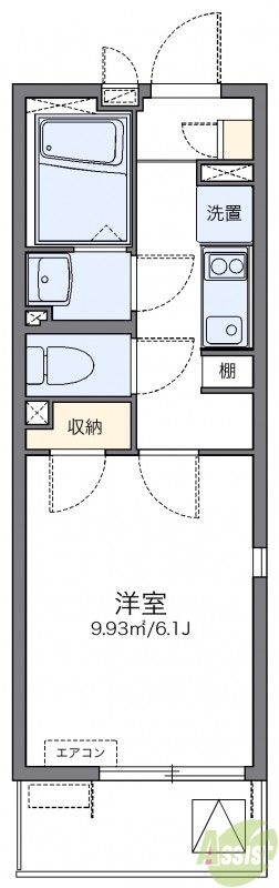 3階の間取り図