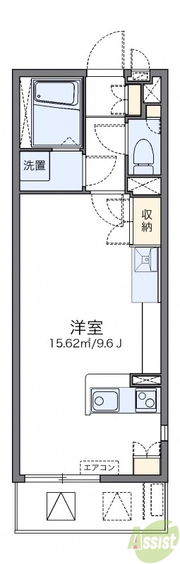 代表的な間取のため実際の間取とは異なる場合があります