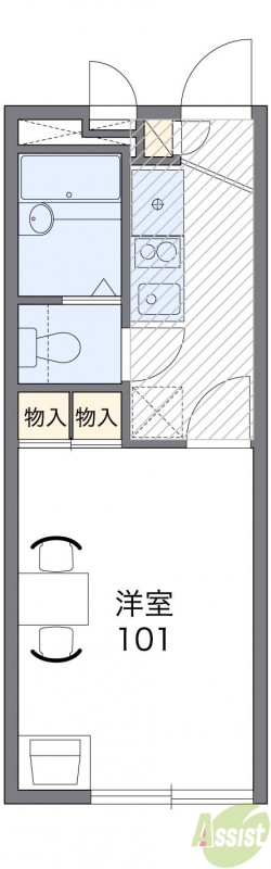 代表的な間取のため実際の間取とは異なる場合があります