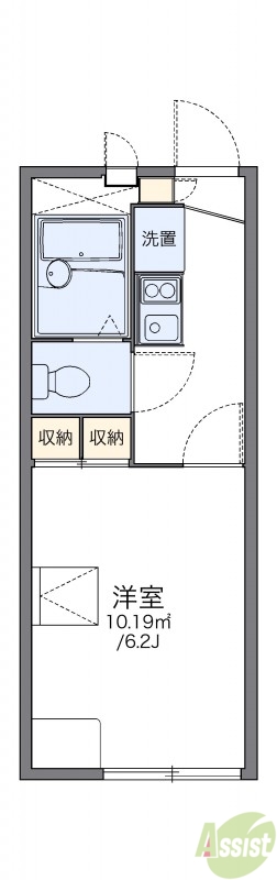 1階の間取り図