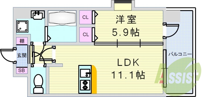 間取図