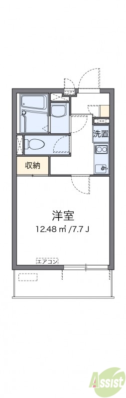 代表的な間取のため実際の間取とは異なる場合があります