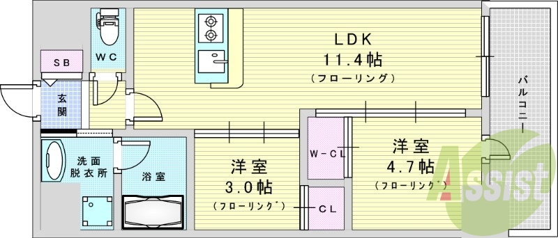 間取図