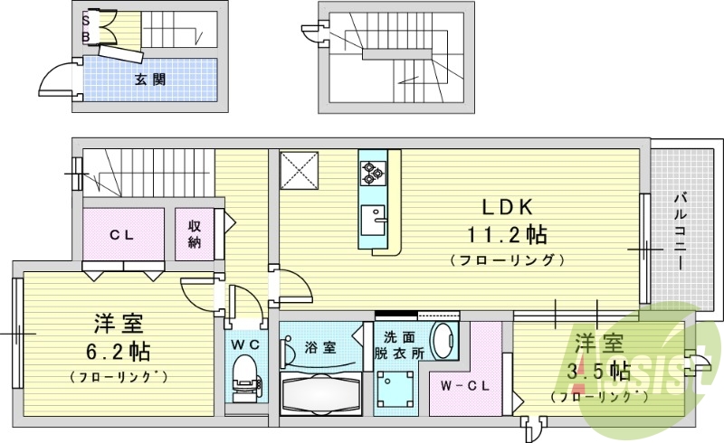 間取図