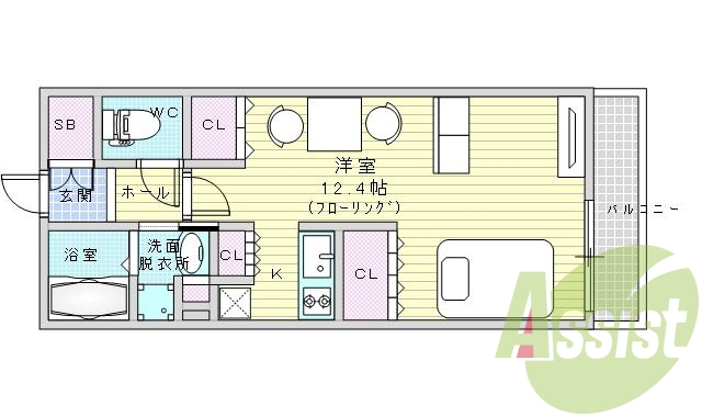 大阪市北区豊崎。パークアクシス梅田