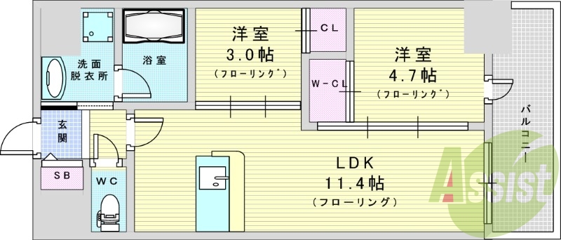 間取図