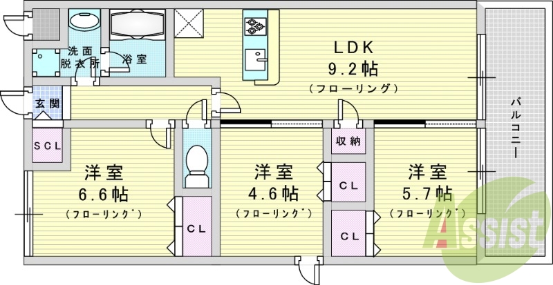 間取図
