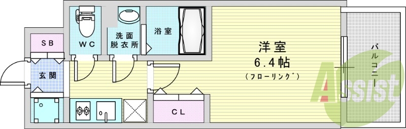 11階の間取り図