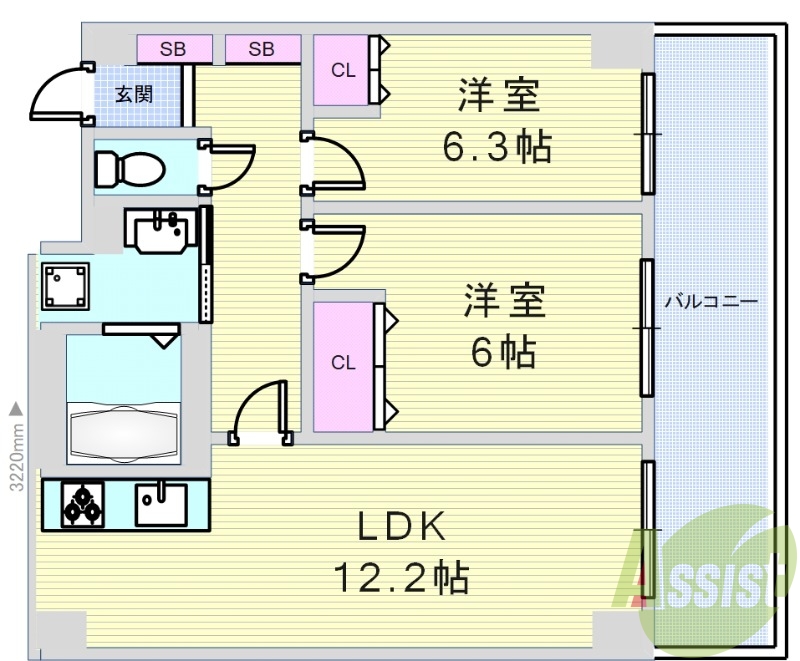 間取図