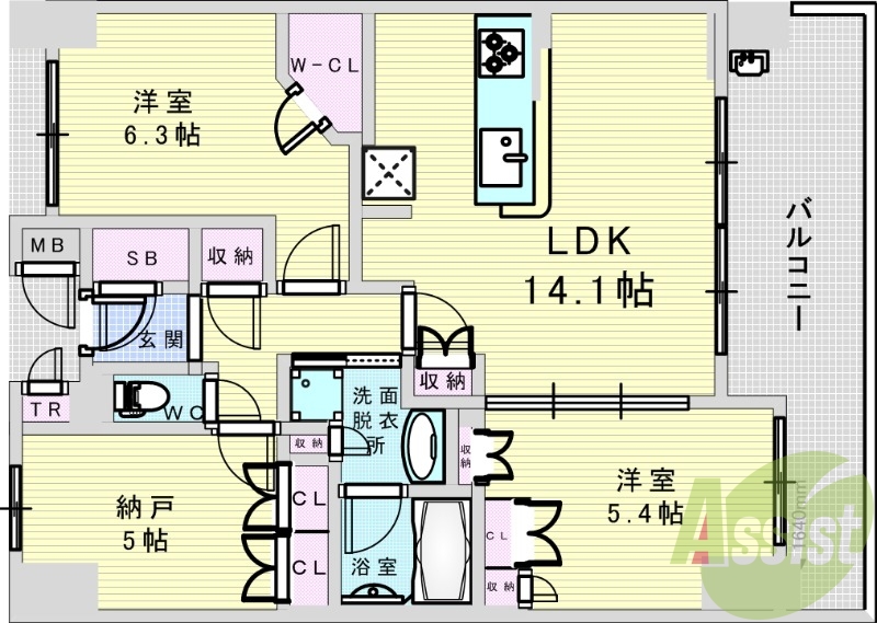 間取図