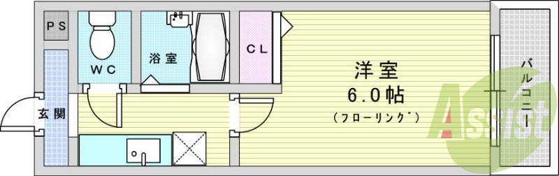 9階の間取り図
