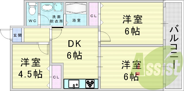 大阪市北区大淀中3丁目
