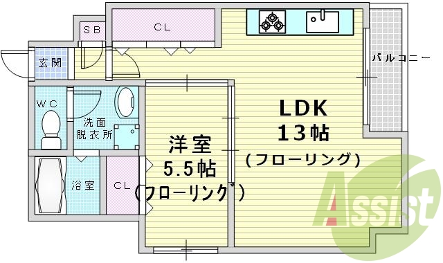大阪市北区中崎西。K-CRAFT UMEDA161