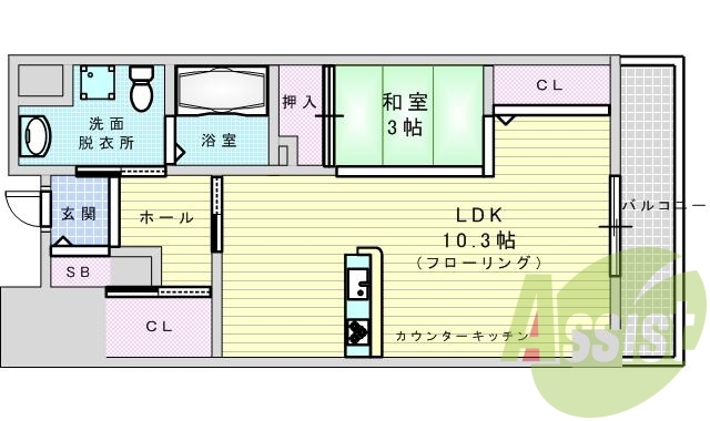 オートロック、バストイレ別、浴室乾燥機、、エレベーター