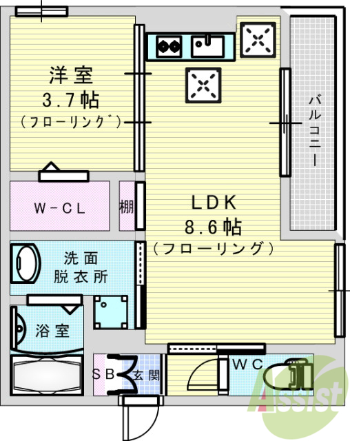 西淀川区姫島。アムール姫島