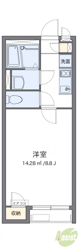 代表的な間取のため実際の間取とは異なる場合があります