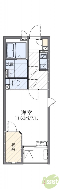 代表的な間取のため実際の間取とは異なる場合があります