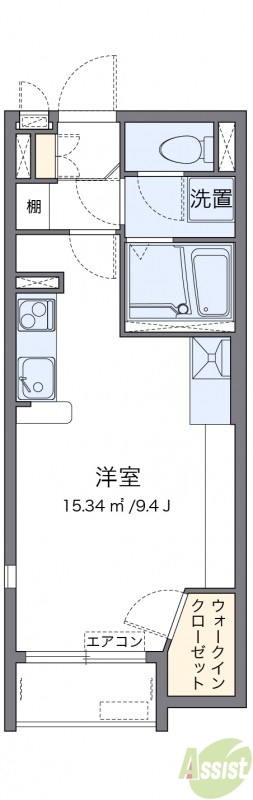 代表的な間取のため実際の間取とは異なる場合があります